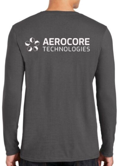 Aerocore Gildan® Ultra Cotton® 100% US Cotton Long Sleeve T-Shirt - Image 2