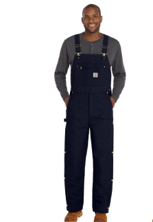 Carhartt® Firm Duck Insulated Bib Overalls